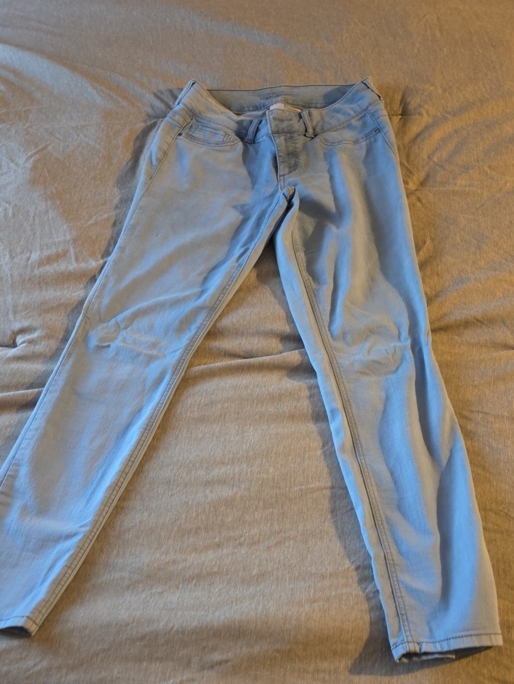 Maurices Light Blue Skinny Jeans